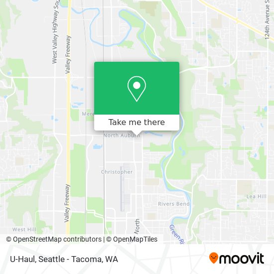 U-Haul map