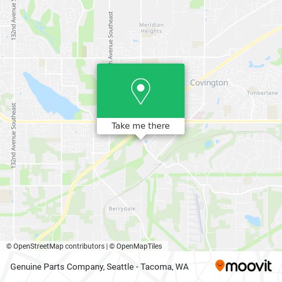 Mapa de Genuine Parts Company