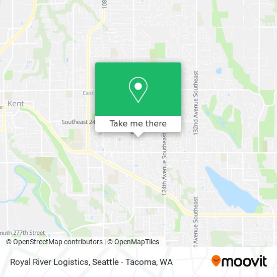 Royal River Logistics map