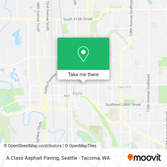A Class Asphalt Paving map