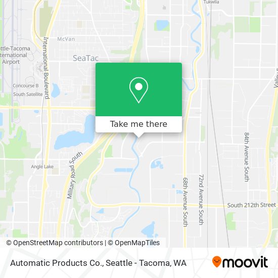 Automatic Products Co. map