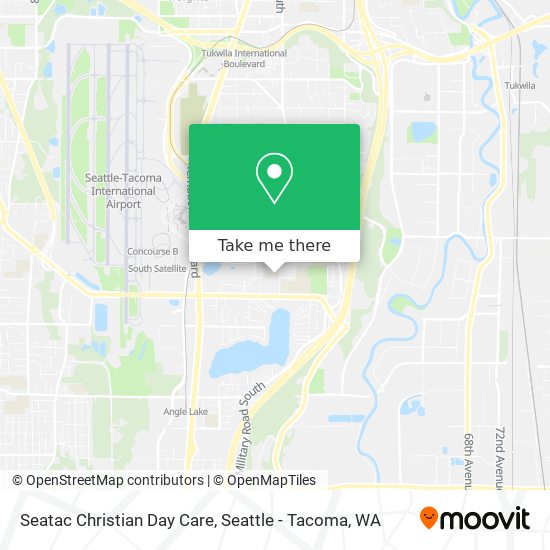 Seatac Christian Day Care map