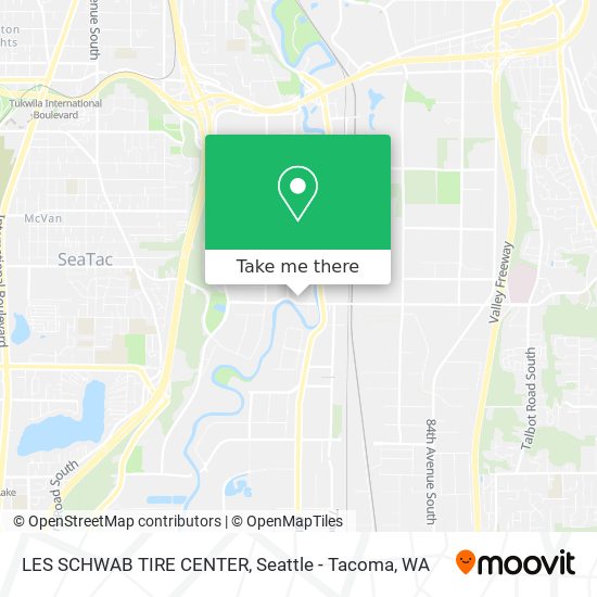 Mapa de LES SCHWAB TIRE CENTER