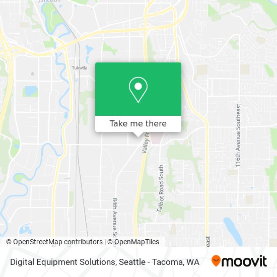 Digital Equipment Solutions map