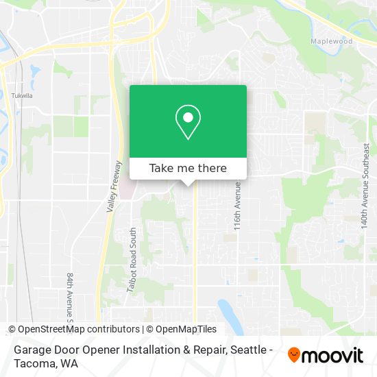 Mapa de Garage Door Opener Installation & Repair