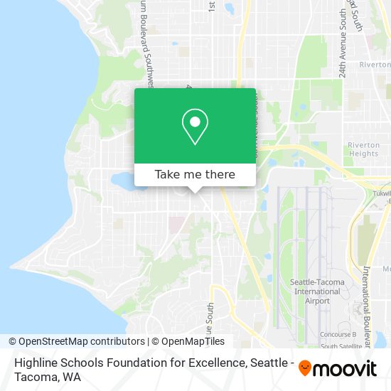 Mapa de Highline Schools Foundation for Excellence