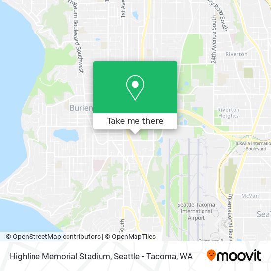 Highline Memorial Stadium map