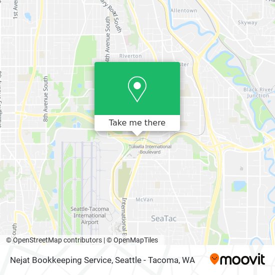 Mapa de Nejat Bookkeeping Service