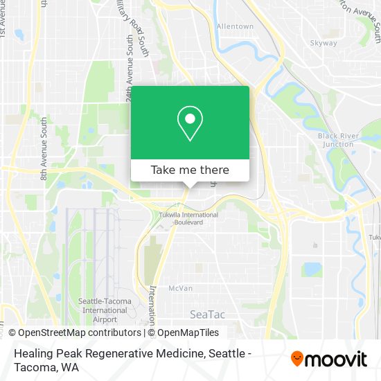 Healing Peak Regenerative Medicine map