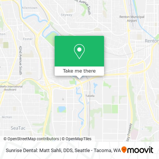 Sunrise Dental: Matt Sahli, DDS map