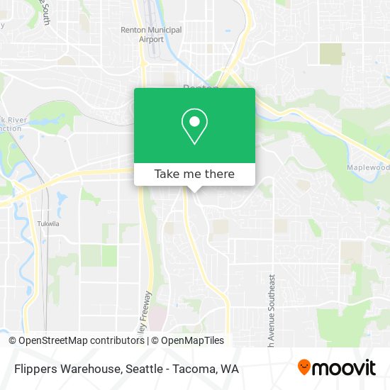 Flippers Warehouse map