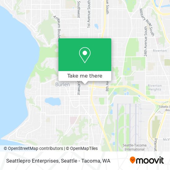 Seattlepro Enterprises map