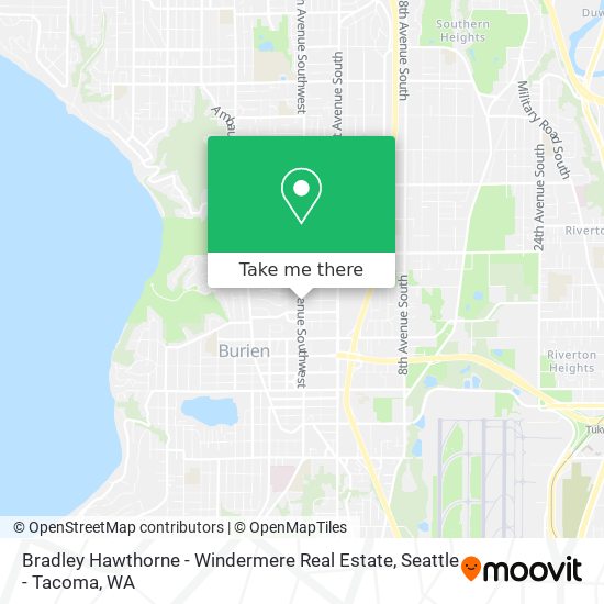 Mapa de Bradley Hawthorne - Windermere Real Estate