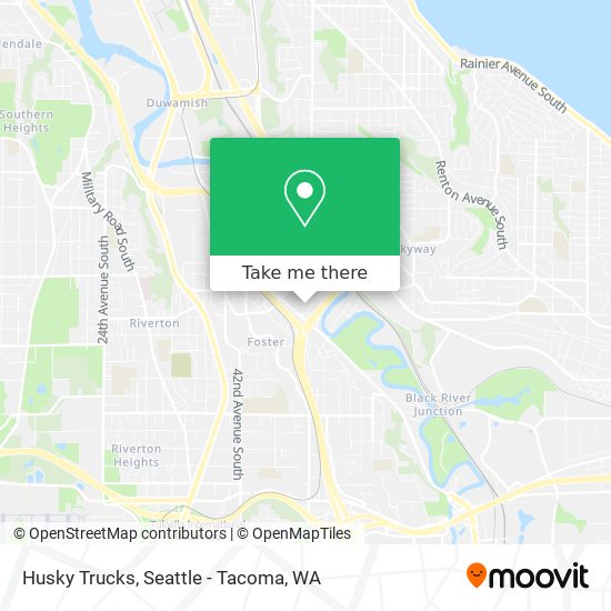 Husky Trucks map