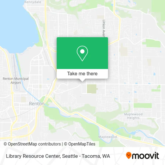 Library Resource Center map