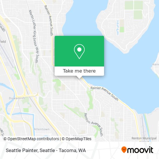 Seattle Painter map