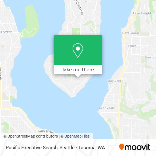 Pacific Executive Search map