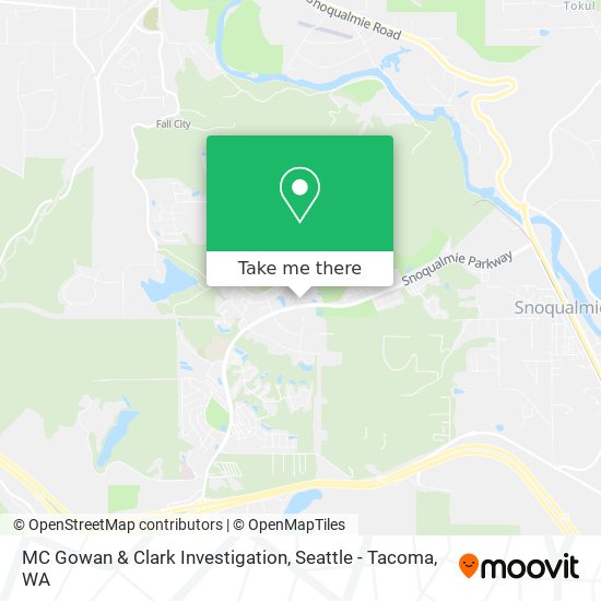 MC Gowan & Clark Investigation map