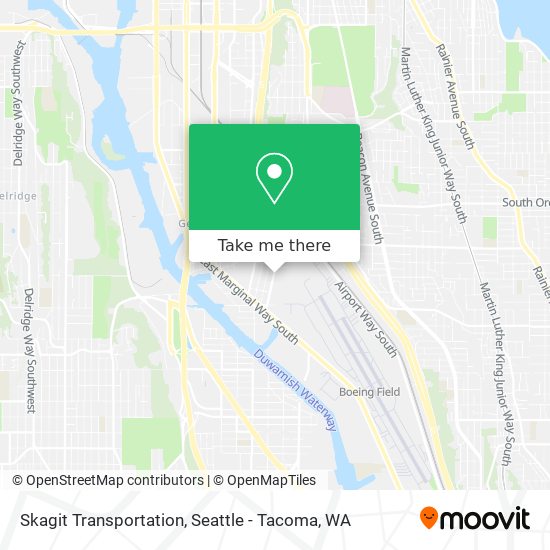 Mapa de Skagit Transportation