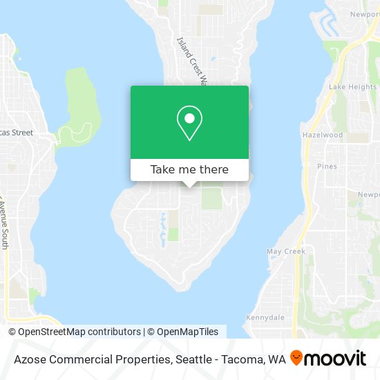 Azose Commercial Properties map