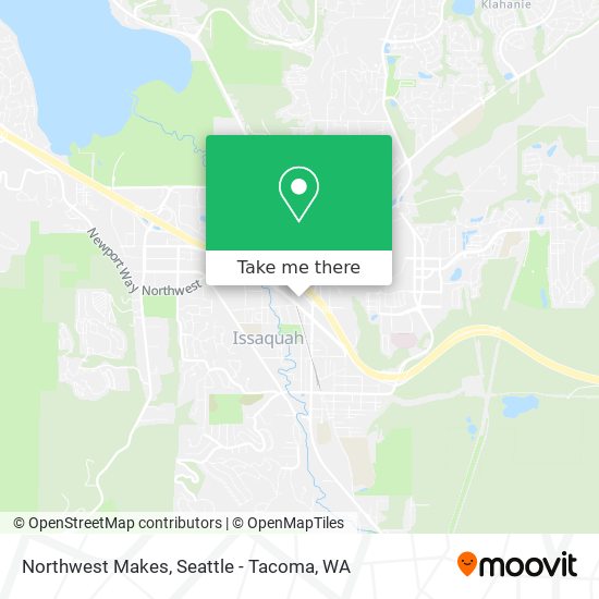 Mapa de Northwest Makes