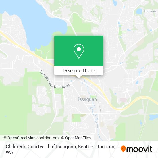Mapa de Children's Courtyard of Issaquah