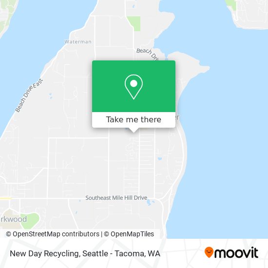 New Day Recycling map