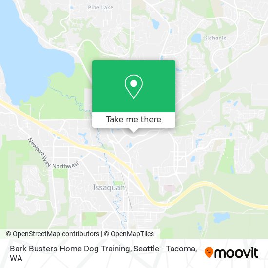 Bark Busters Home Dog Training map