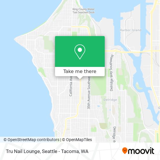 Mapa de Tru Nail Lounge