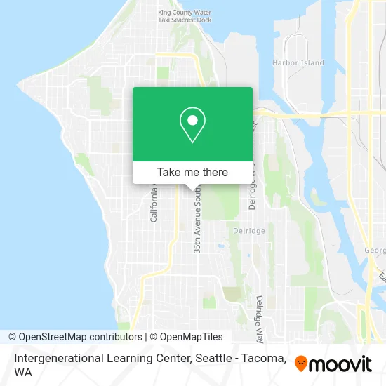 Intergenerational Learning Center map