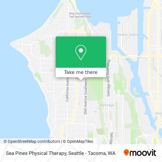 Mapa de Sea Pines Physical Therapy