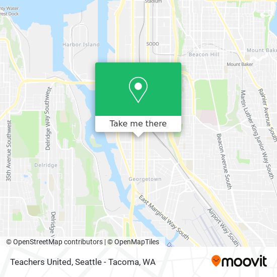 Teachers United map