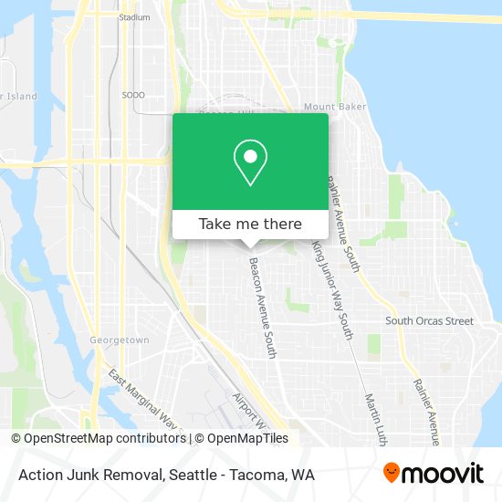 Action Junk Removal map