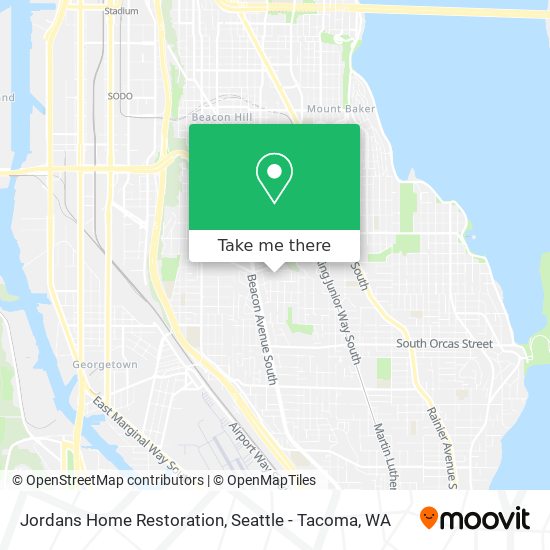 Jordans Home Restoration map