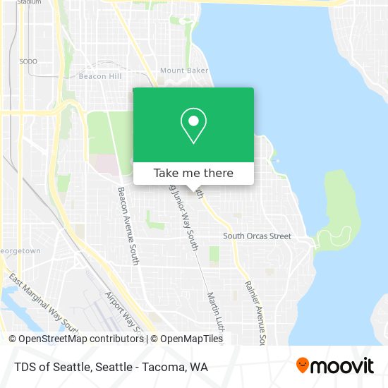 TDS of Seattle map