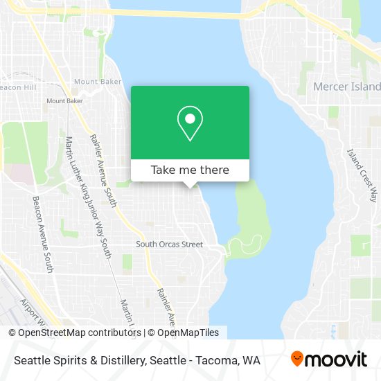 Mapa de Seattle Spirits & Distillery
