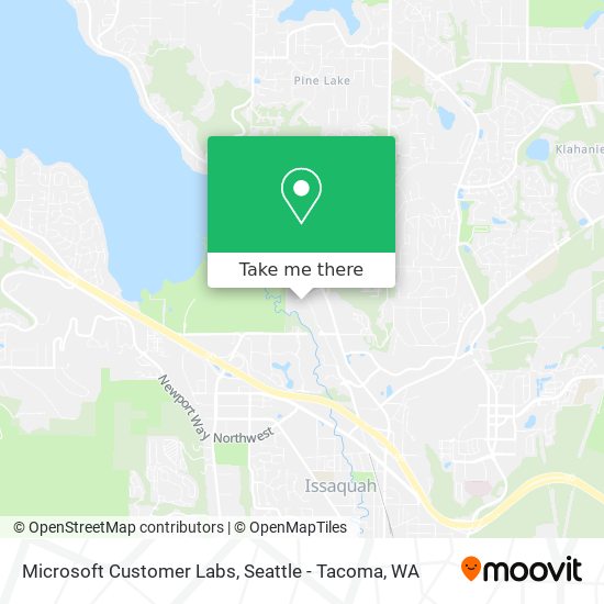 Microsoft Customer Labs map