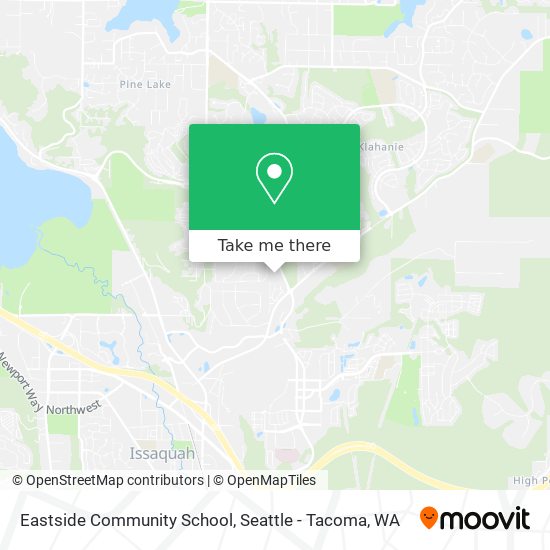 Eastside Community School map