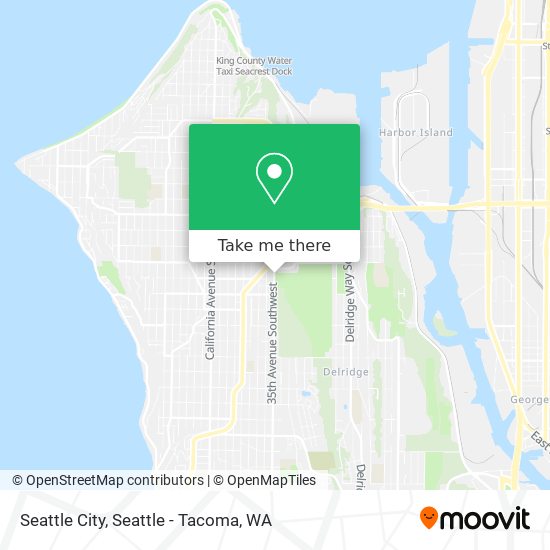 Seattle City map