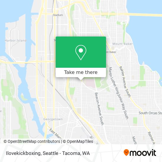 How to get to Ilovekickboxing in Seattle by Bus Light Rail or Train