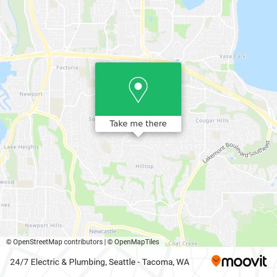 24/7 Electric & Plumbing map