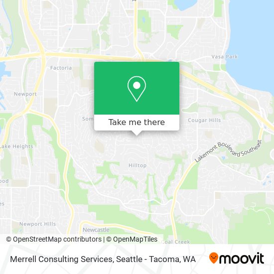 Merrell Consulting Services map