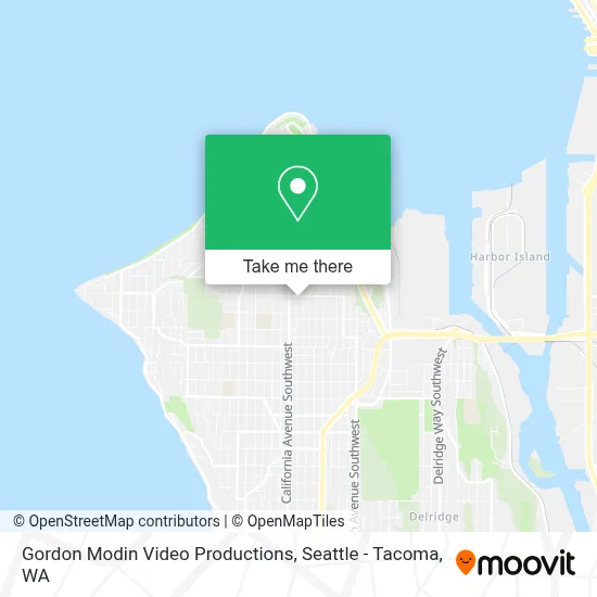 Gordon Modin Video Productions map