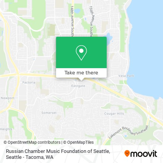 Russian Chamber Music Foundation of Seattle map