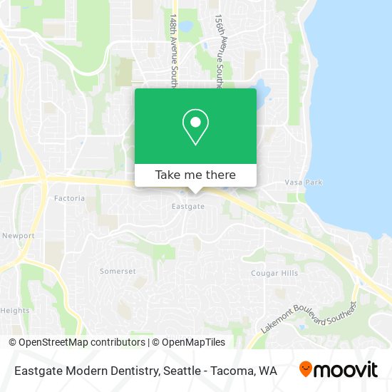 Eastgate Modern Dentistry map