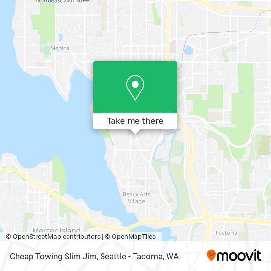 Cheap Towing Slim Jim map
