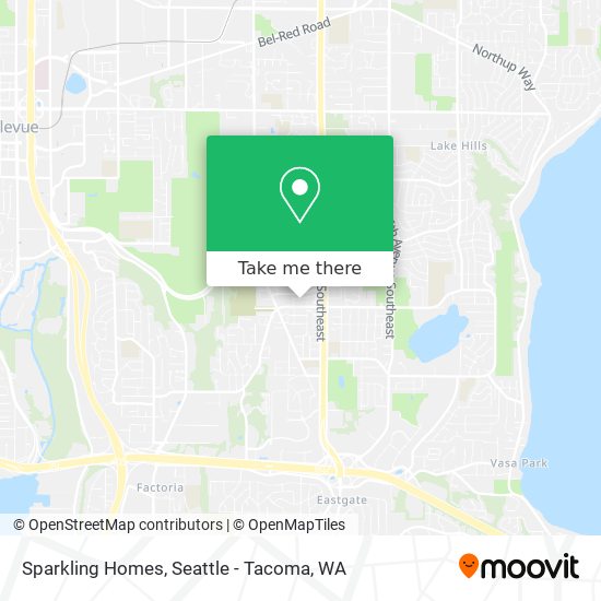 Sparkling Homes map