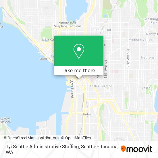 Tyi Seattle Administrative Staffing map
