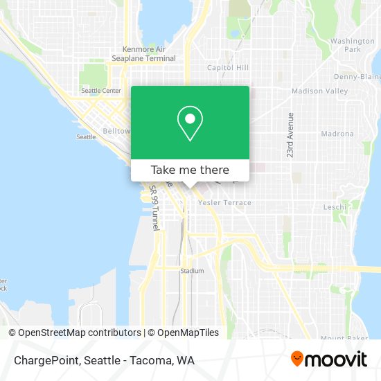 ChargePoint map