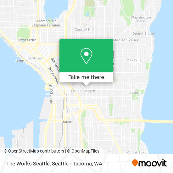 Mapa de The Works Seattle